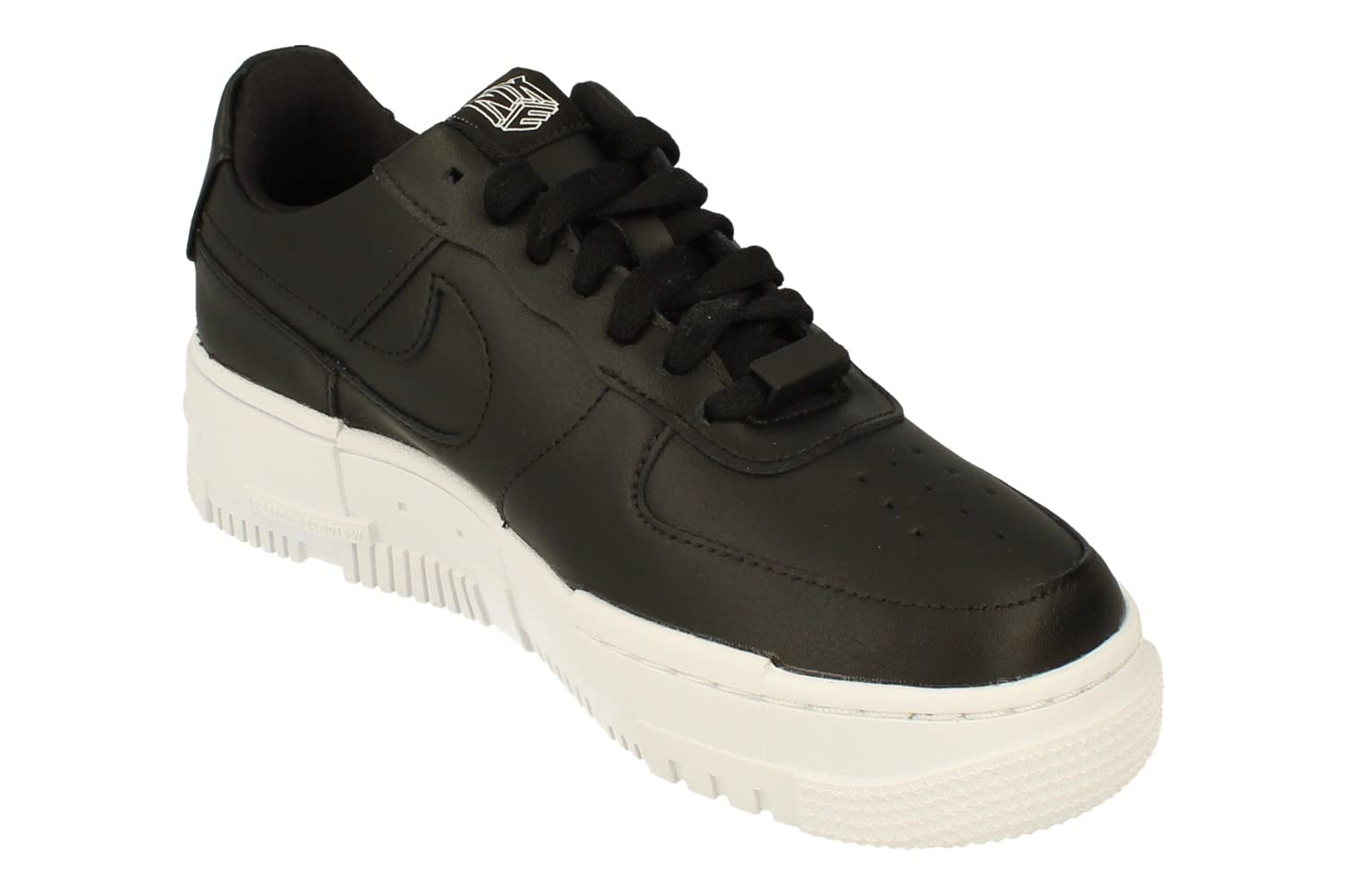 Nike Women's Air Force 1 Pixel Trainers Sneakers - Black/White (UK 3, US 5.5, EU 36) | Comfortable Athletic Shoes for Running, Gym & Casual Wear
