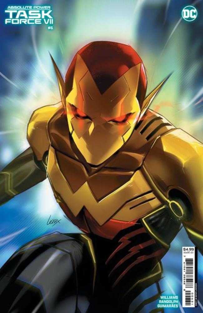 Absolute Power Task Force VII #6 (Of 7) Cover B Lesley Leirix Li Card Stock Variant - Limited Edition Comic Book for Collectors, Superhero Fans & Comic Con Enthusiasts