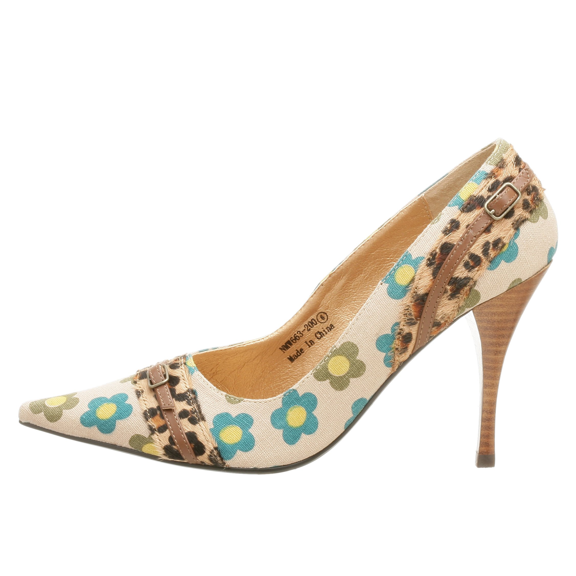 Naughty Monkey Women's Hilary Pump - Stylish Comfortable Heels for Work, Party & Evening Out | Perfect for Office, Weddings & Date Nights