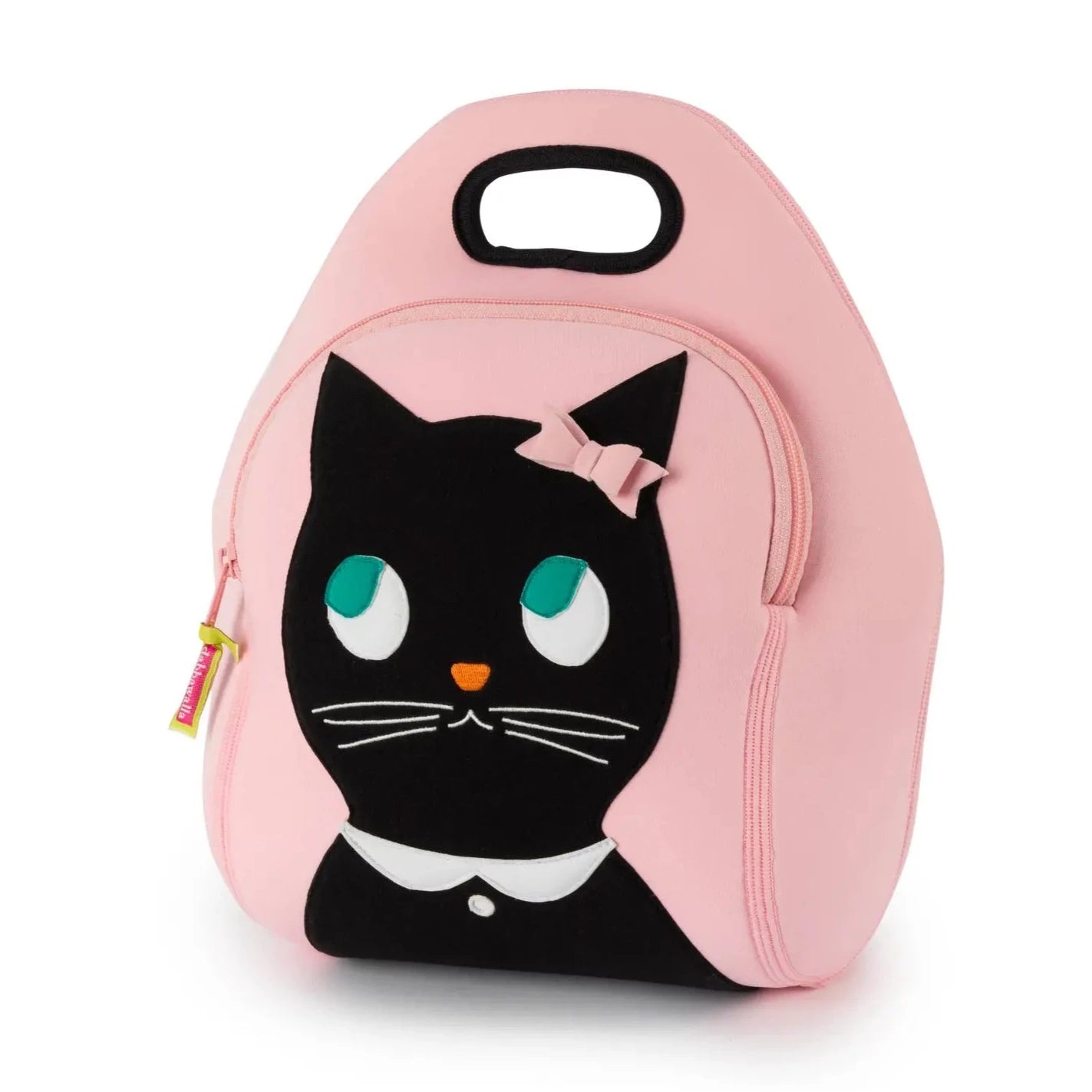 Insulated Miss Kitty Lunch Bag for Women & Kids - Cute Cat-Themed Thermal Tote for School, Office & Picnics | Dabbawalla Lunch Box