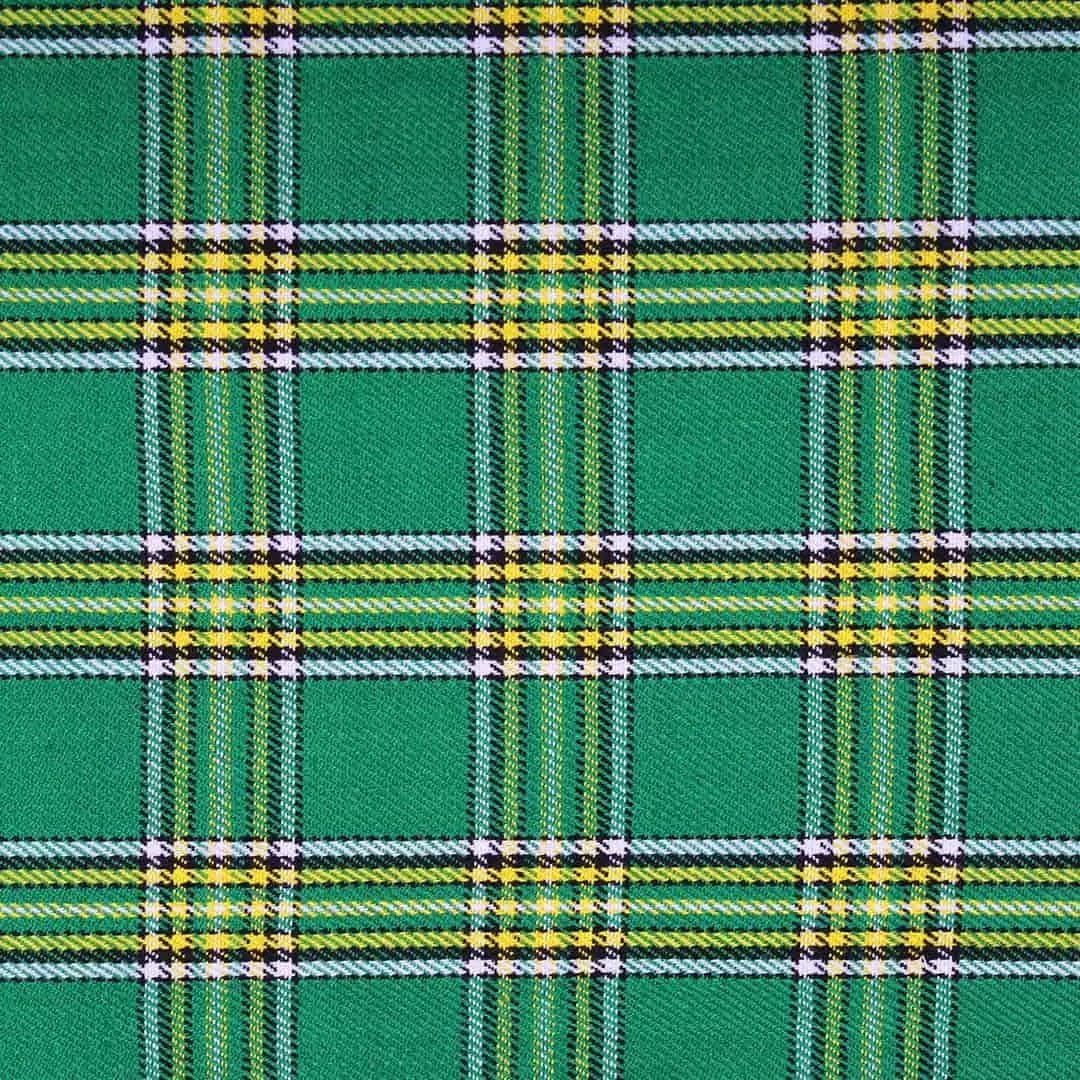 Authentic Irish Tartan Scarf - Premium Wool Plaid Wrap for Men & Women - Perfect for St. Patrick's Day, Celtic Events & Winter Fashion
