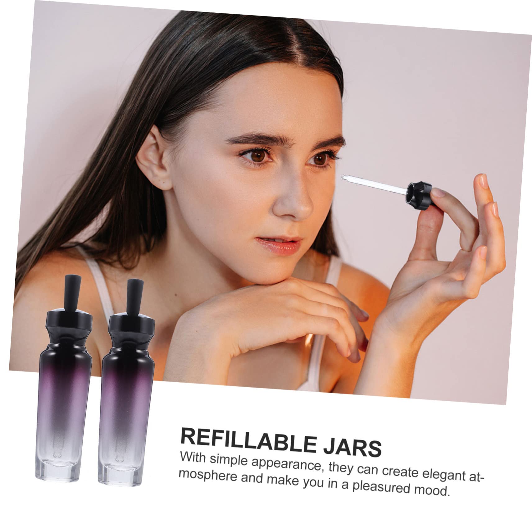 **Minkissy 50ml Refillable Glass Roller Bottles for Essential Oils & Perfume - Aromatherapy, DIY Blending, Travel-Friendly Essential Oil Accessories**