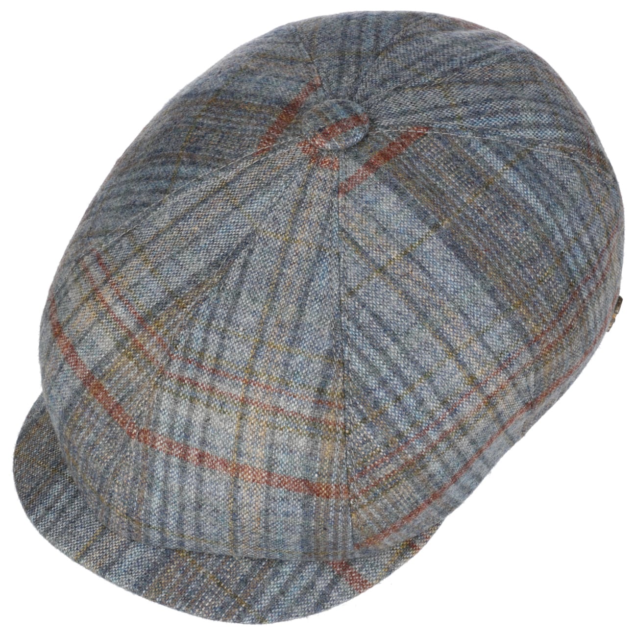Stylish Emil Check Flat Cap by Mayser | Premium Wool Men's Hat | Perfect for Casual Outfits, Outdoor Activities & Vintage Fashion