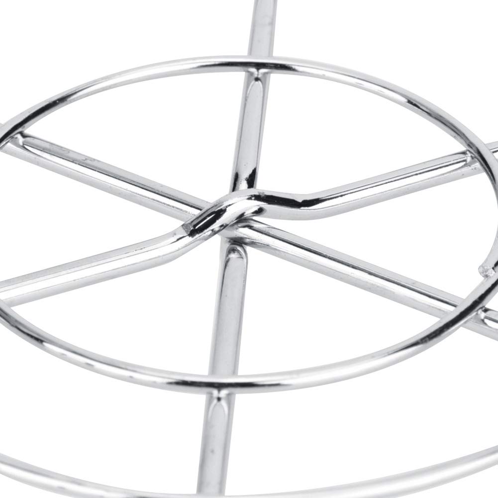 Top Rated BBQ Grill Net - Heavy Duty Stainless Steel Round Wire Mesh Rack for Grilling, Steaming & Cooling | Perfect for Outdoor Cooking, Camping, Picnics & Backyard Parties