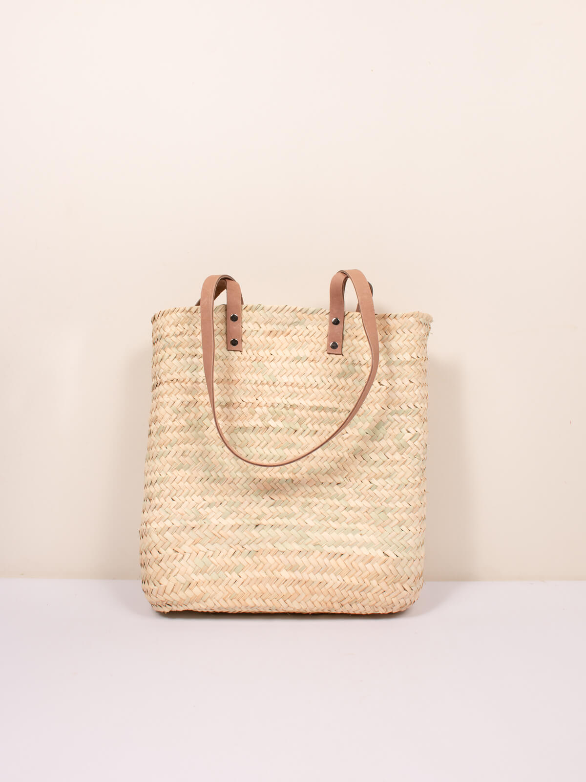 Asilah Woven Straw Shopper Basket - Eco-Friendly Handmade Beach Tote Bag for Women | Perfect for Grocery Shopping, Picnics & Summer Outings
