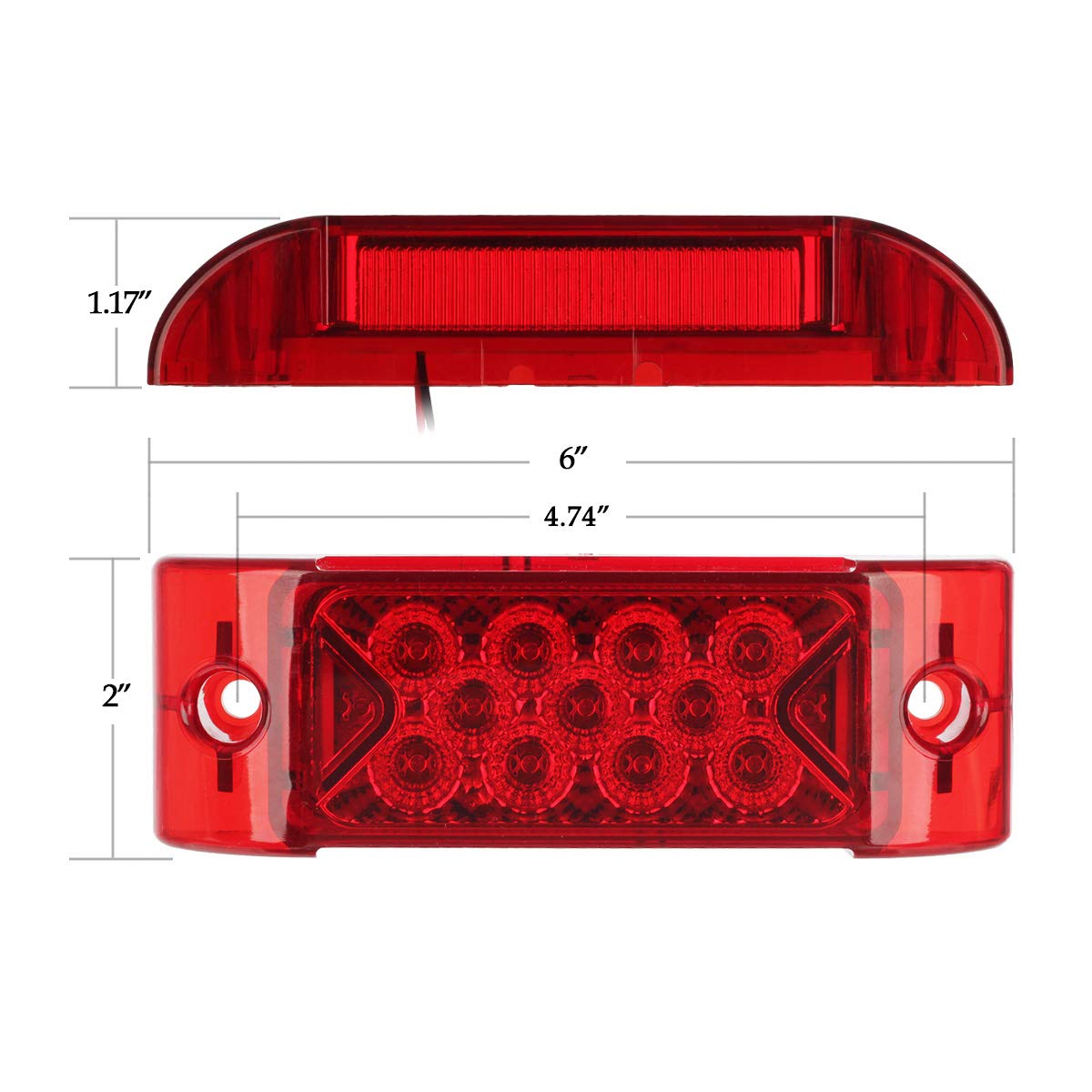 Partsam 2 Pack 6