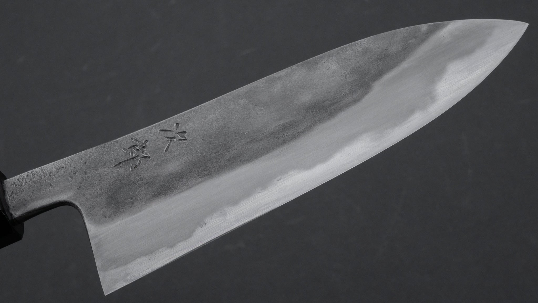 Premium Jiro Tsuchime Wa Santoku Knife 165mm - Japanese High Carbon Steel Blade with Taihei Tagayasan Handle (#062) - Perfect for Sushi, Vegetables & Meat Cutting in Professional Kitchens & Home Cooking