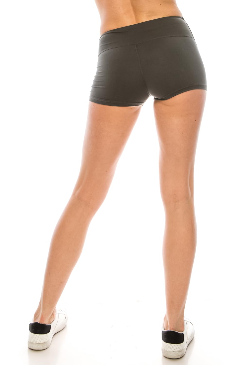 LA12ST Women's Workout Shorts - Buttery Soft High Waist Yoga Shorts for Running, Dance, Volleyball & Gym - Breathable Stretch Athletic Shorts for Women - Perfect for Yoga, Pilates, HIIT & Lounge Wear