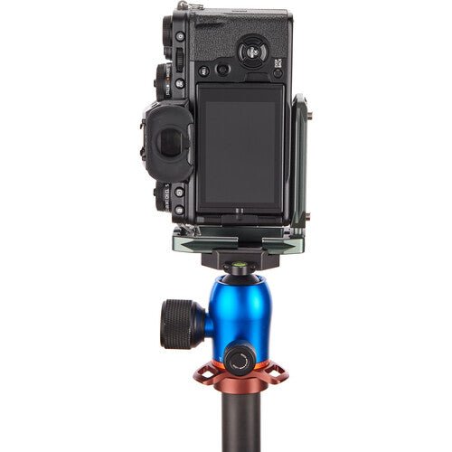 3 Legged Thing Lexie Universal Multifunction L Bracket for DSLR Cameras - Metallic Slate Gray - Perfect for Tripod Mounting, Vlogging & Photography Accessories