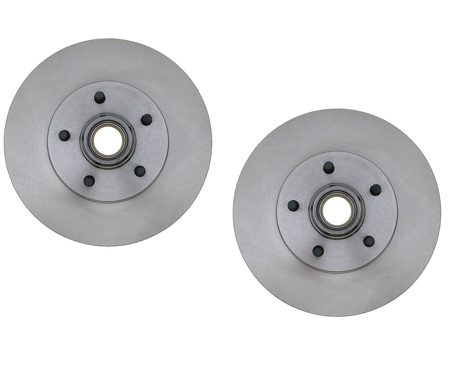2 Pack Front Disc Brake Rotor & Hub Assemblies for Mazda Ford RWD Vehicles - Perfect for Smooth Braking & Enhanced Safety on Highways & City Driving