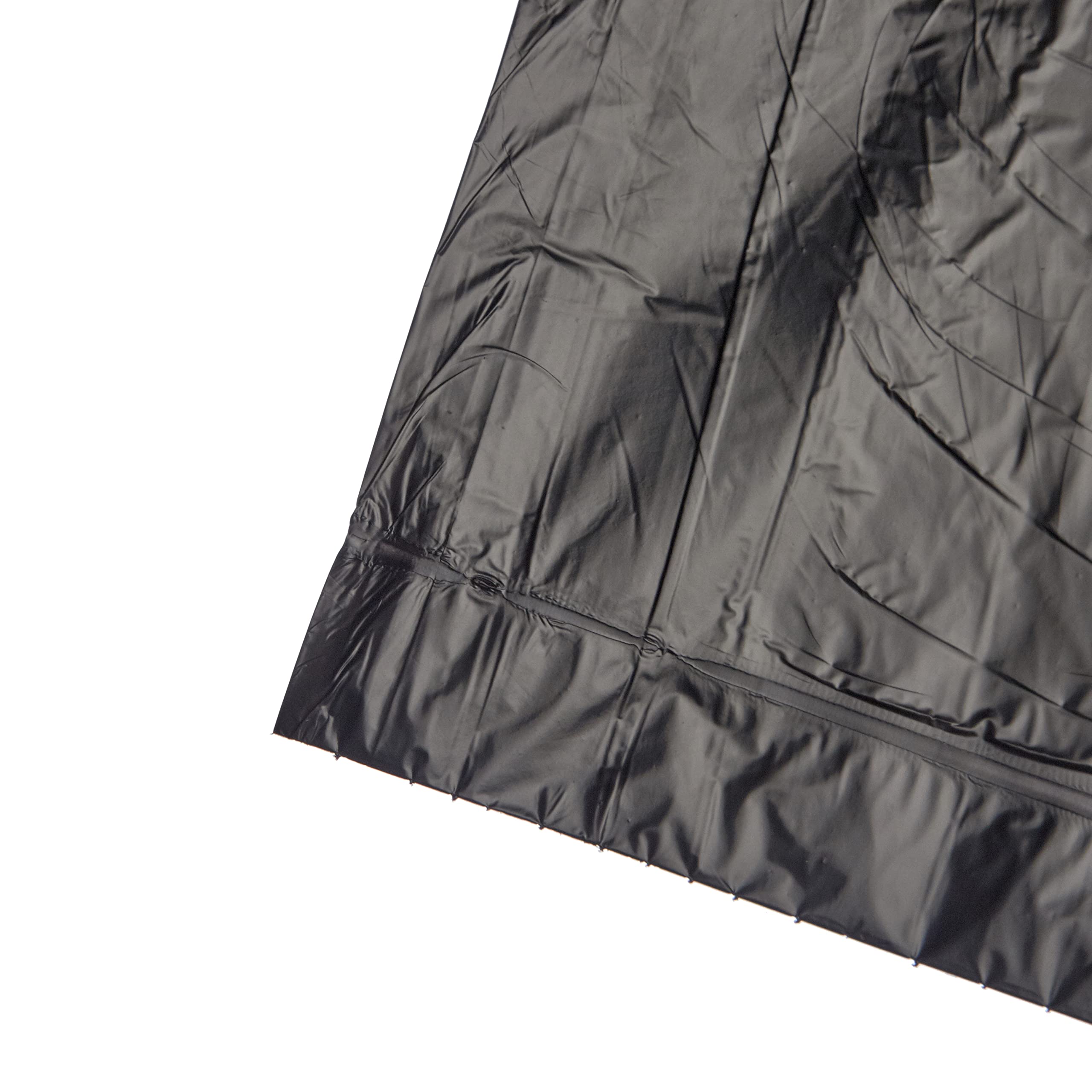 **Premium Commercial Trash Can Liners - Leak-Proof Heavy Duty Garbage Bags for Office, Kitchen & Outdoor Use (Black, 12-16 Gal, 24x33, 0.36 Mil, 1000 Bags/Case) - Made in USA**