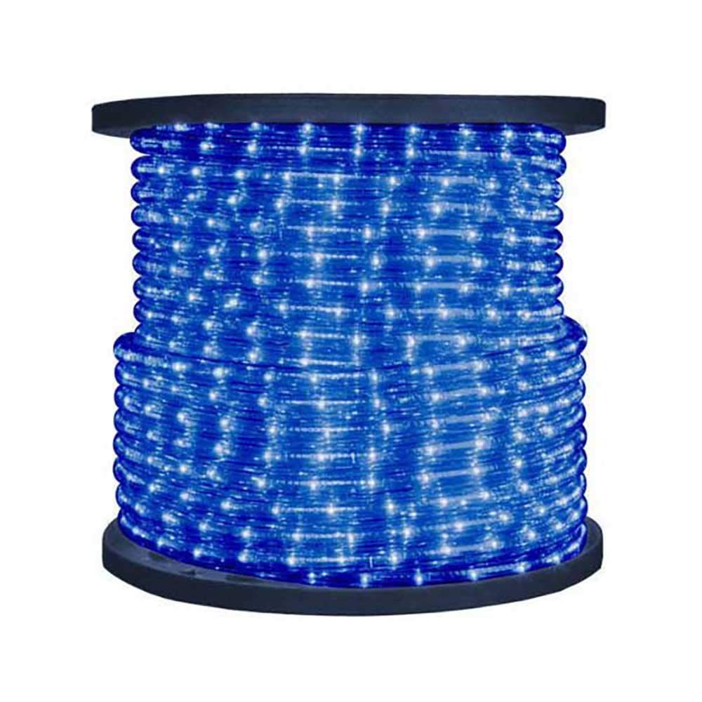 15 Feet Blue LED Rope Light - Waterproof Flexible Decorative Lighting for Bedroom, Party, Outdoor & Holiday Decor