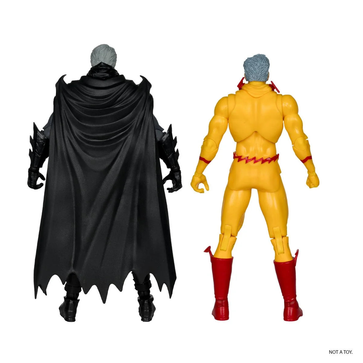 Batman vs. Professor Zoom Flashpoint DC Multiverse Action Figure 2-Pack Set - Collectible Superhero Figures for Display, Gifts & Comic Book Scenes