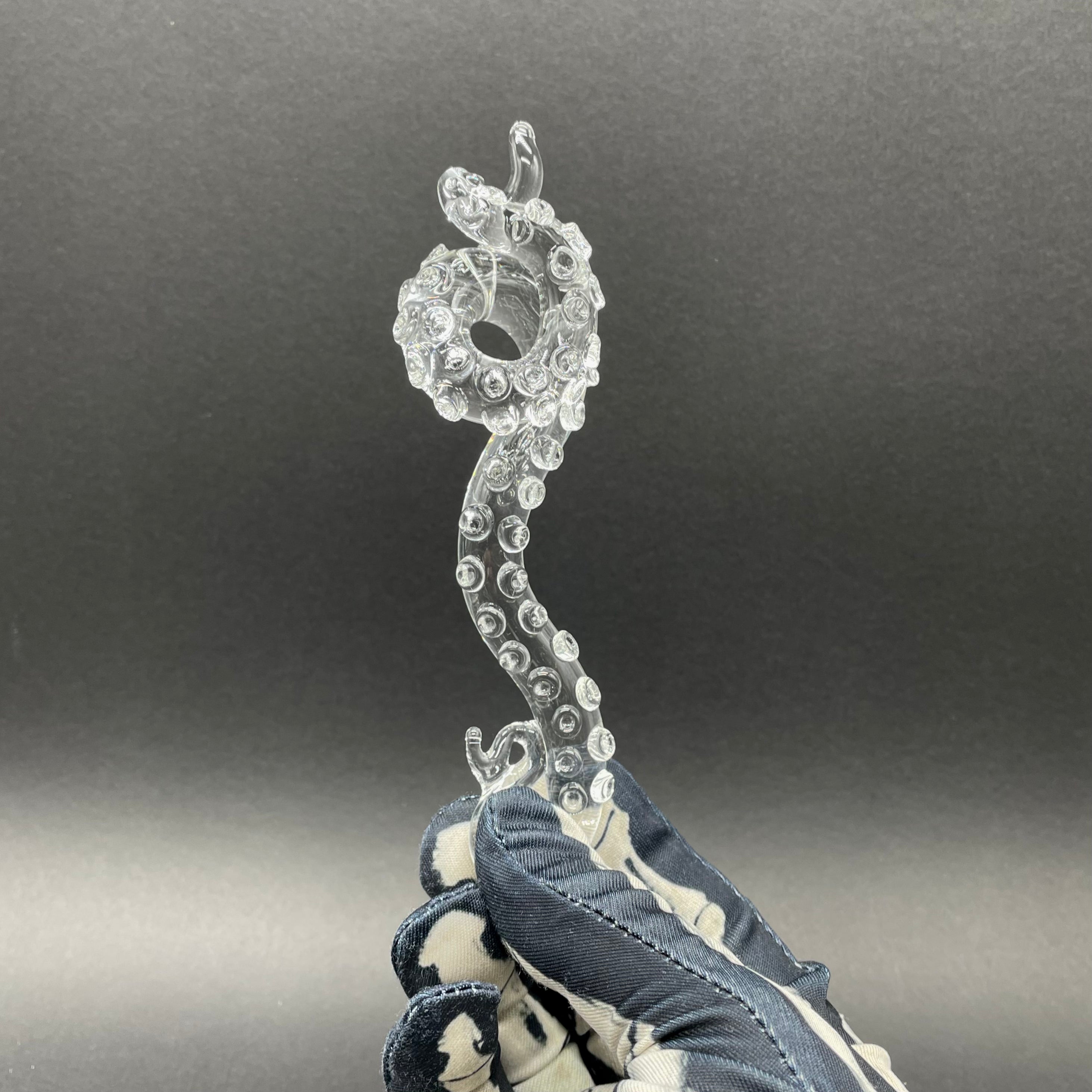 3 Pack Clear Tentacle Ornaments - Unique Halloween Party Decorations for Home, Office & Outdoor Decor