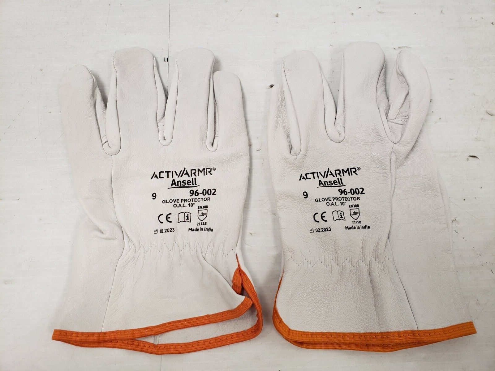 Ansell ActivArmr Work Gloves - Large Size, Durable & Comfortable for Construction, Gardening & DIY Projects