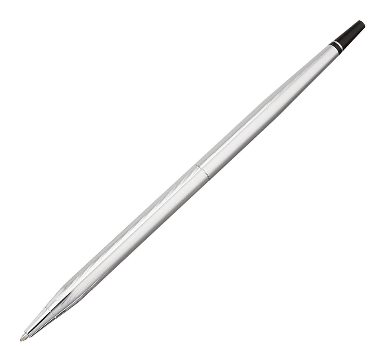 Premium Chrome Ballpoint Pen Refills for Office & Home - Smooth Writing Replacement Ink for Desk Sets, Gifts & Professional Use