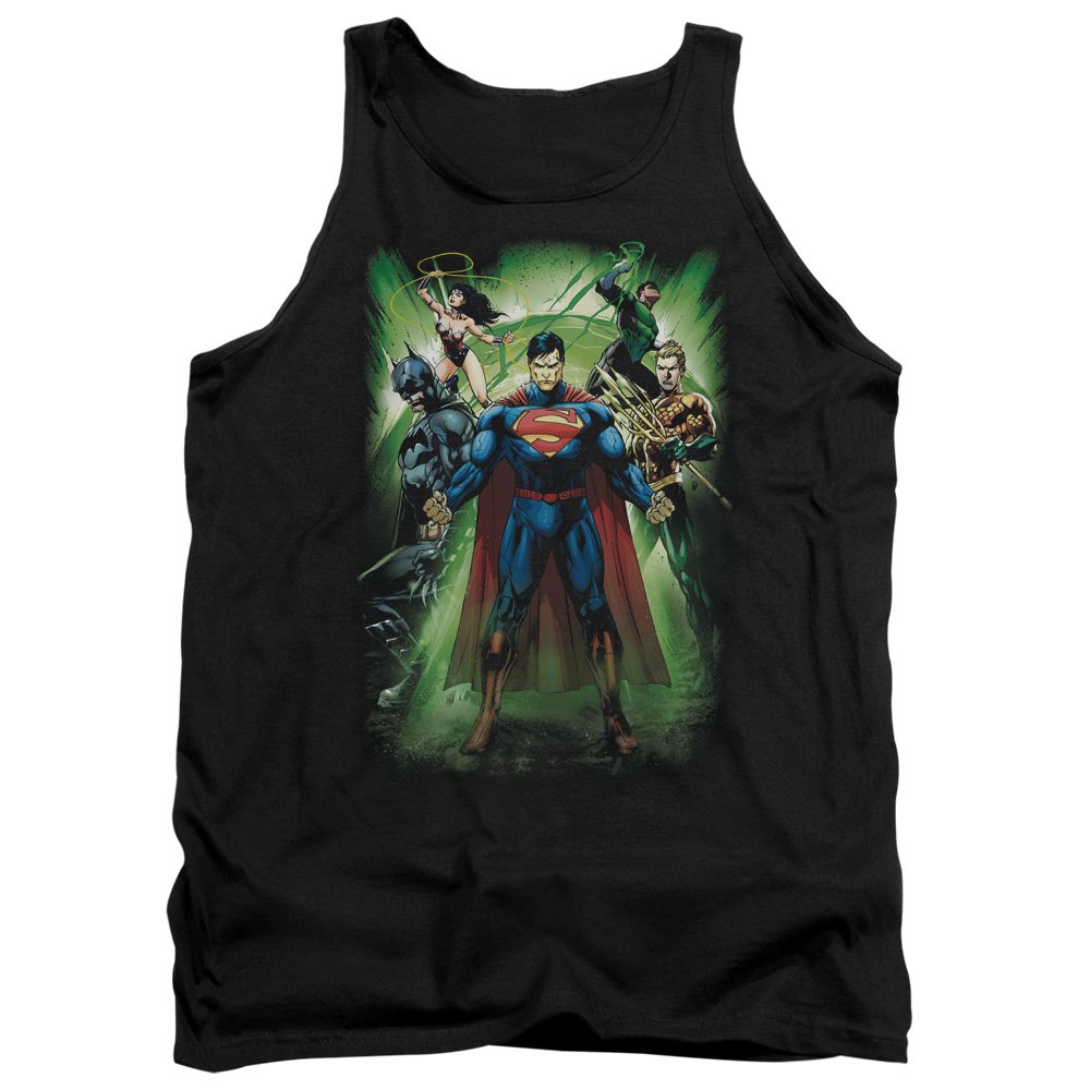 JLA Power Burst Unisex Tank Top for Men & Women - Comfortable Workout Shirt for Gym, Running & Casual Wear
