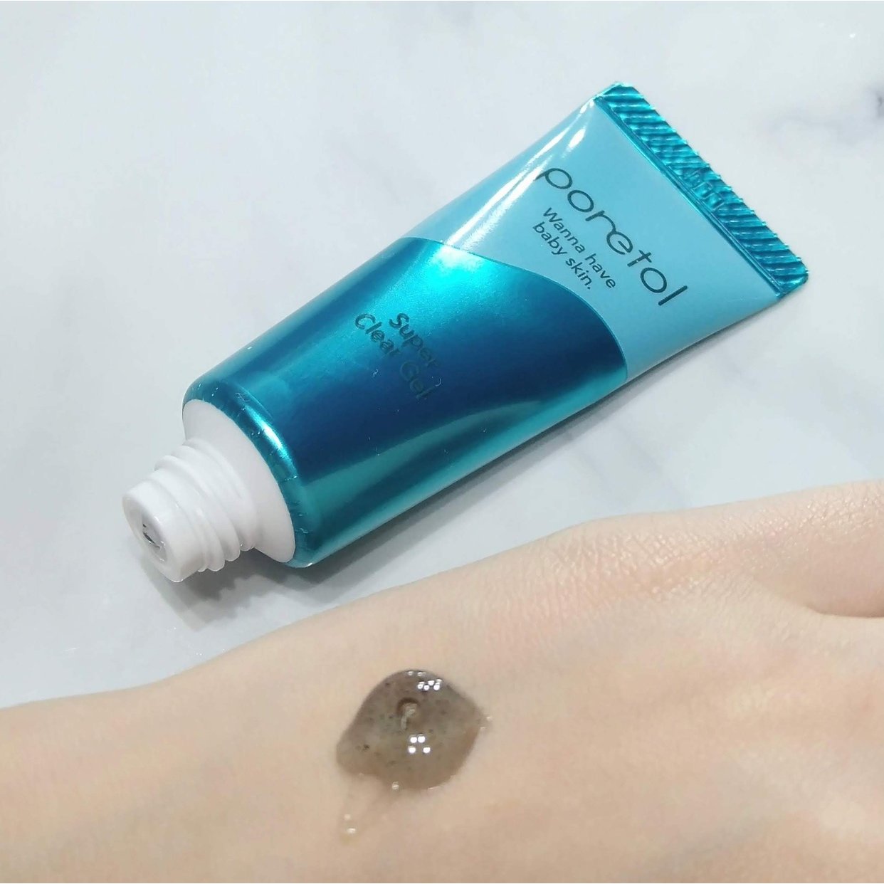 Elizabeth Poretol Hot Cleansing Gel - Super Clear Facial Cleanser 20g for Deep Pore Cleansing & Makeup Removal - Perfect for Daily Skincare Routine & Travel