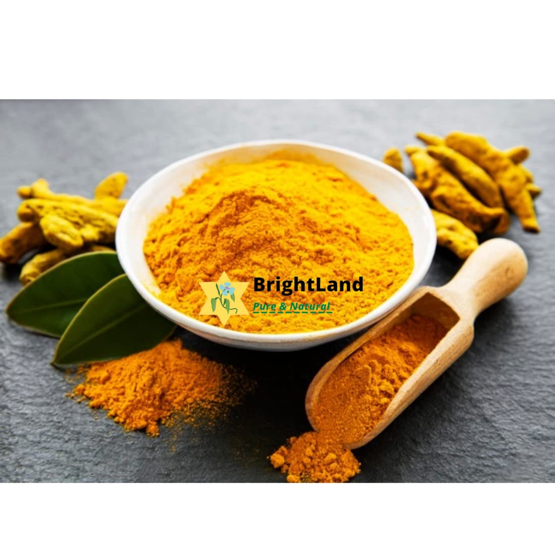 Brightland Wild Amba Haldi Kasturi Turmeric Powder with Orange Peel, Beetroot & Lemon Peel - 100g Each (400g Total) - Natural Face Mask & Hair Treatment for Glowing Skin & Healthy Hair - DIY Beauty Care for Spa Days & Self-Care Routines