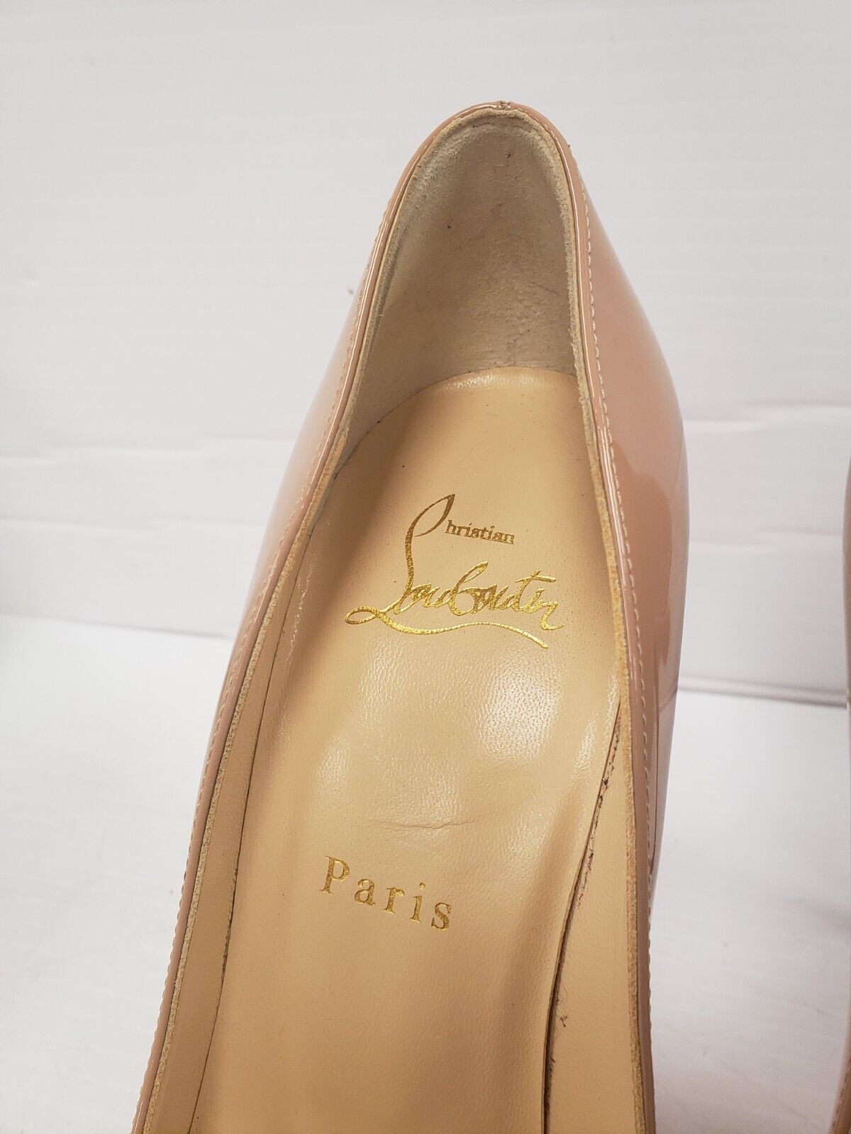 Christian Louboutin Women's High Heels Size 37.5 - Luxury Red Sole Pumps for Parties, Weddings & Special Occasions