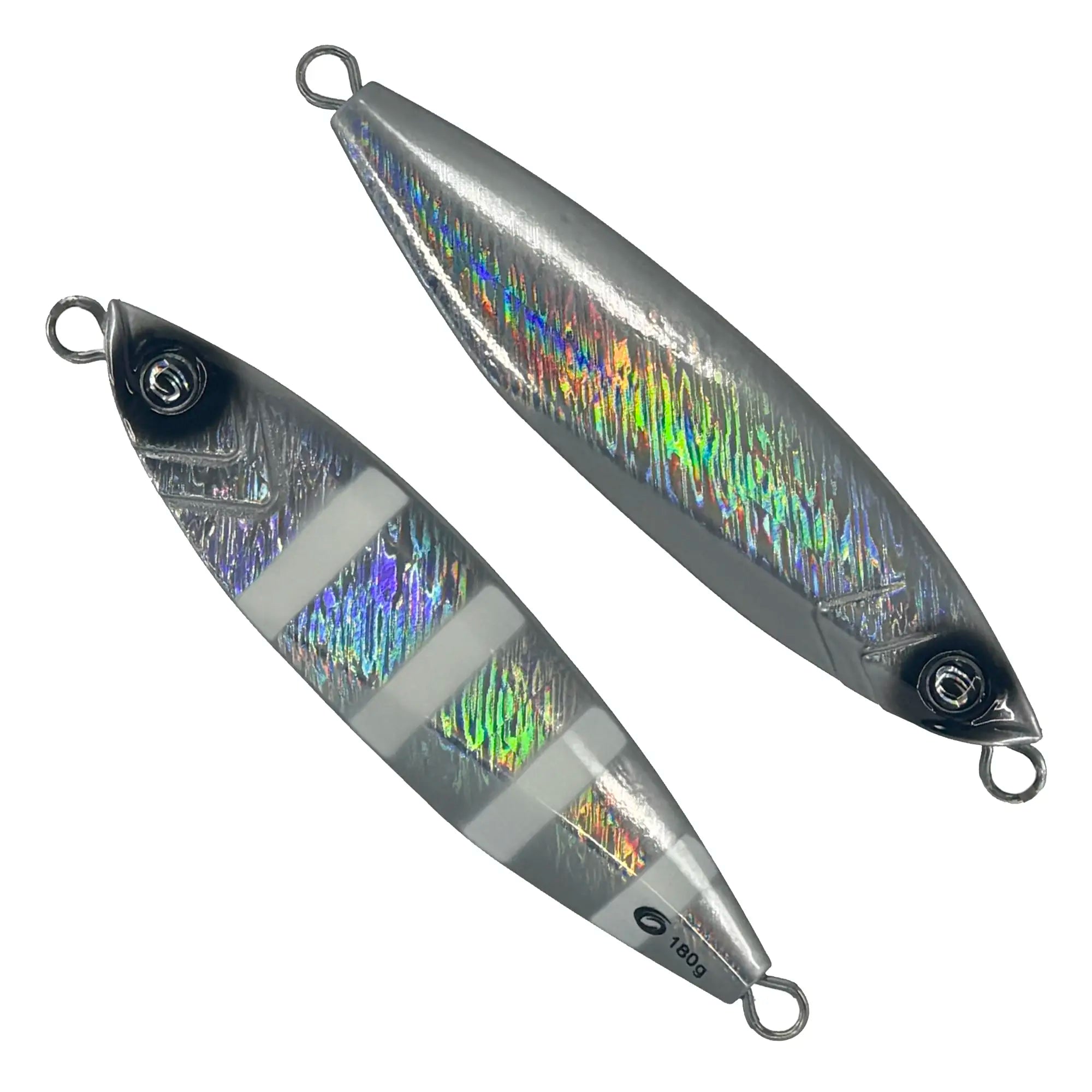 Crazy Ocean Flash TG Tungsten Jigs 180g - Premium Saltwater Fishing Lures for Tuna, Grouper & Snapper - Perfect for Deep Sea Fishing & Offshore Angling