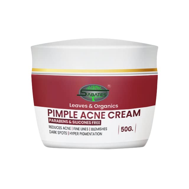 RIFFWAY Anti Acne Cream for Face - Pimple & Scar Treatment with Soothing Moisturizer | Reduces Inflammation & Flaking | Safe for Sensitive Skin (No Side Effects) | Perfect for Daily Skincare Routine & Post-Acne Care