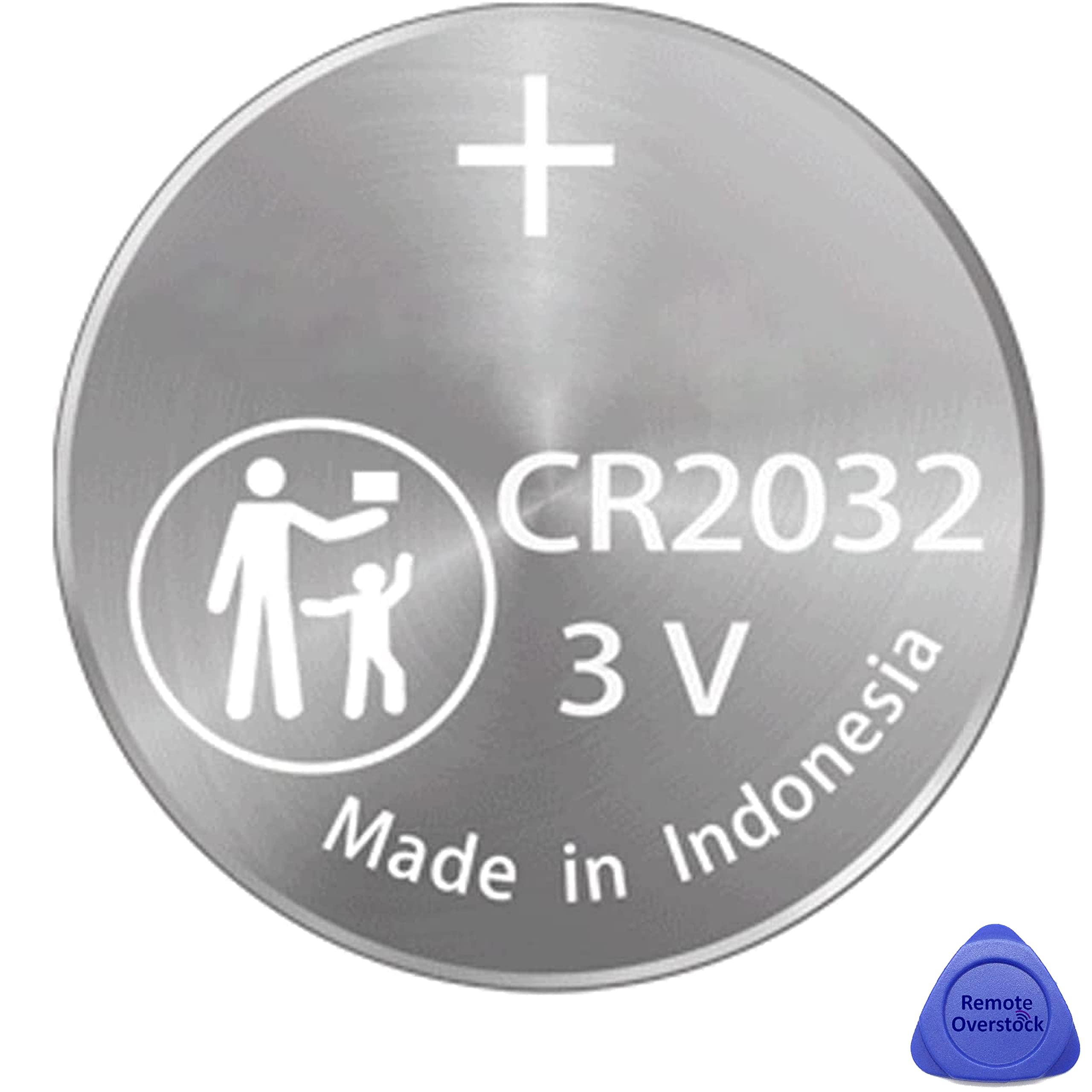 (2 Pack) CR2032 2032 Lithium Battery for Toyota Prius Smart Key Fob (2004-2009) - Compatible with Remotes FCC ID: MOZB31EG, MOZB21TG - Perfect for Keyless Entry & Car Remote Replacement