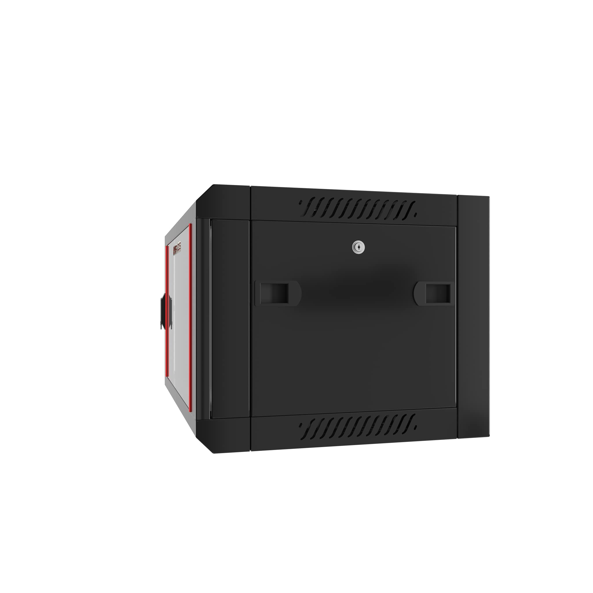 9U Wall Mount Server Rack Cabinet - 18-Inch Depth Network Equipment Enclosure for Electronics, Security & AV Systems - Ideal for Data Centers, Home Studios & Office IT Installations