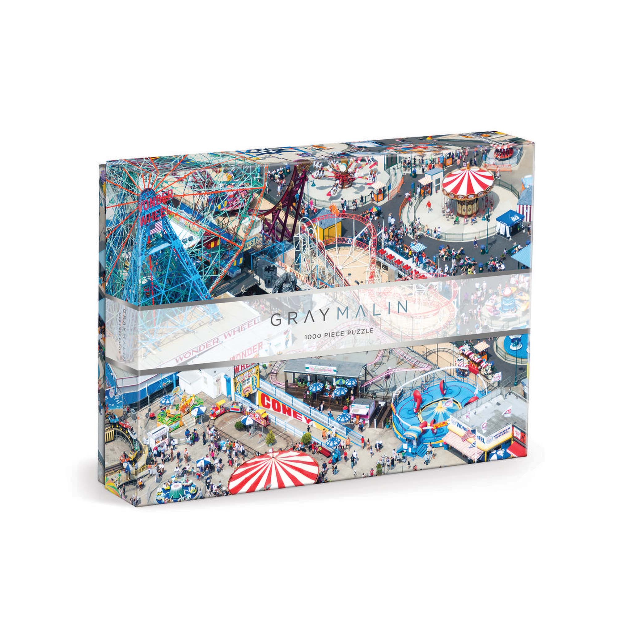 1,000 Piece Puzzle of Coney Island - Challenging Jigsaw Puzzle for Adults & Teens - Perfect for Family Game Night, Relaxation & Home Decor