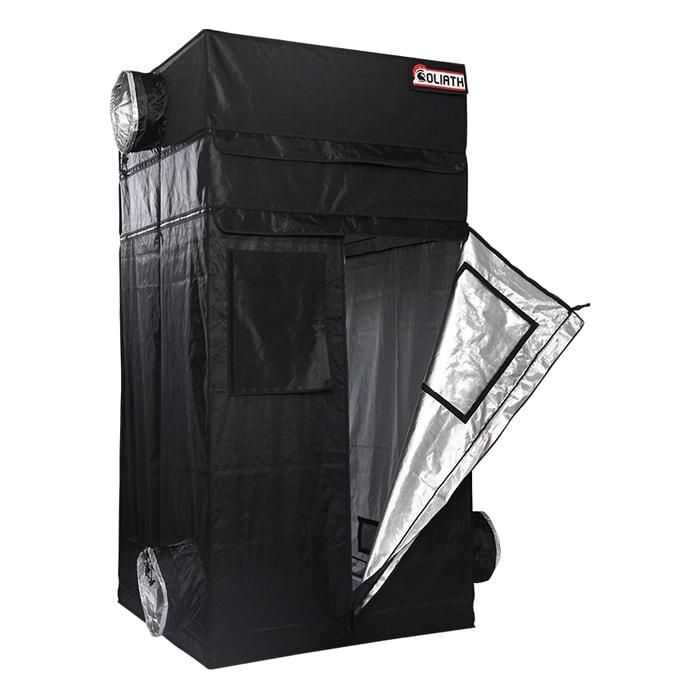 Goliath 4x4x6.11 ft Hydroponic Grow Tent - Durable Indoor Plant Growing Room for Herbs, Vegetables & Cannabis | Perfect for Home Gardening & Hydroponics Setup