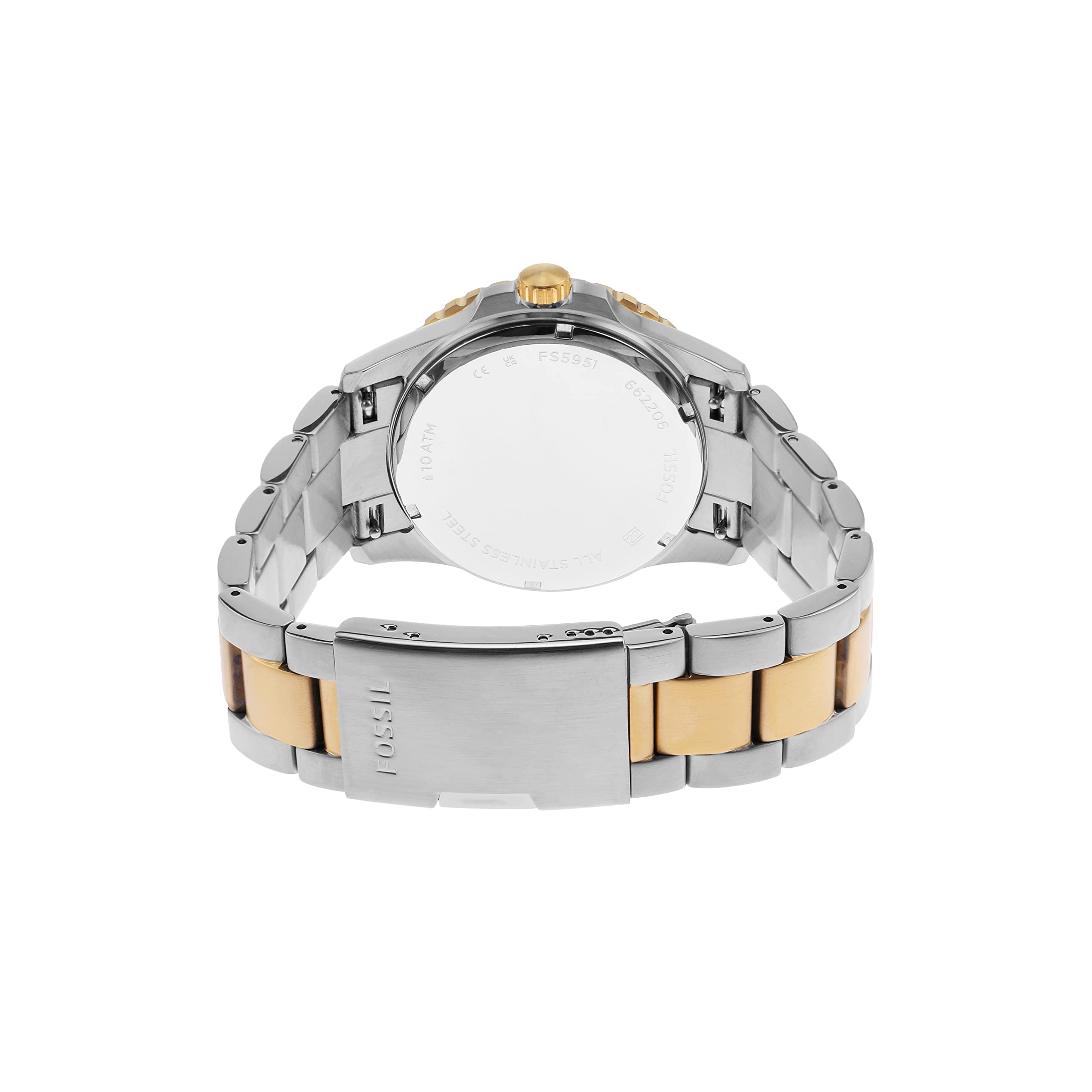 Fossil Men's Sports Watch - Stainless Steel, Silicone & Leather Band Options | Durable & Stylish for Running, Gym & Everyday Wear