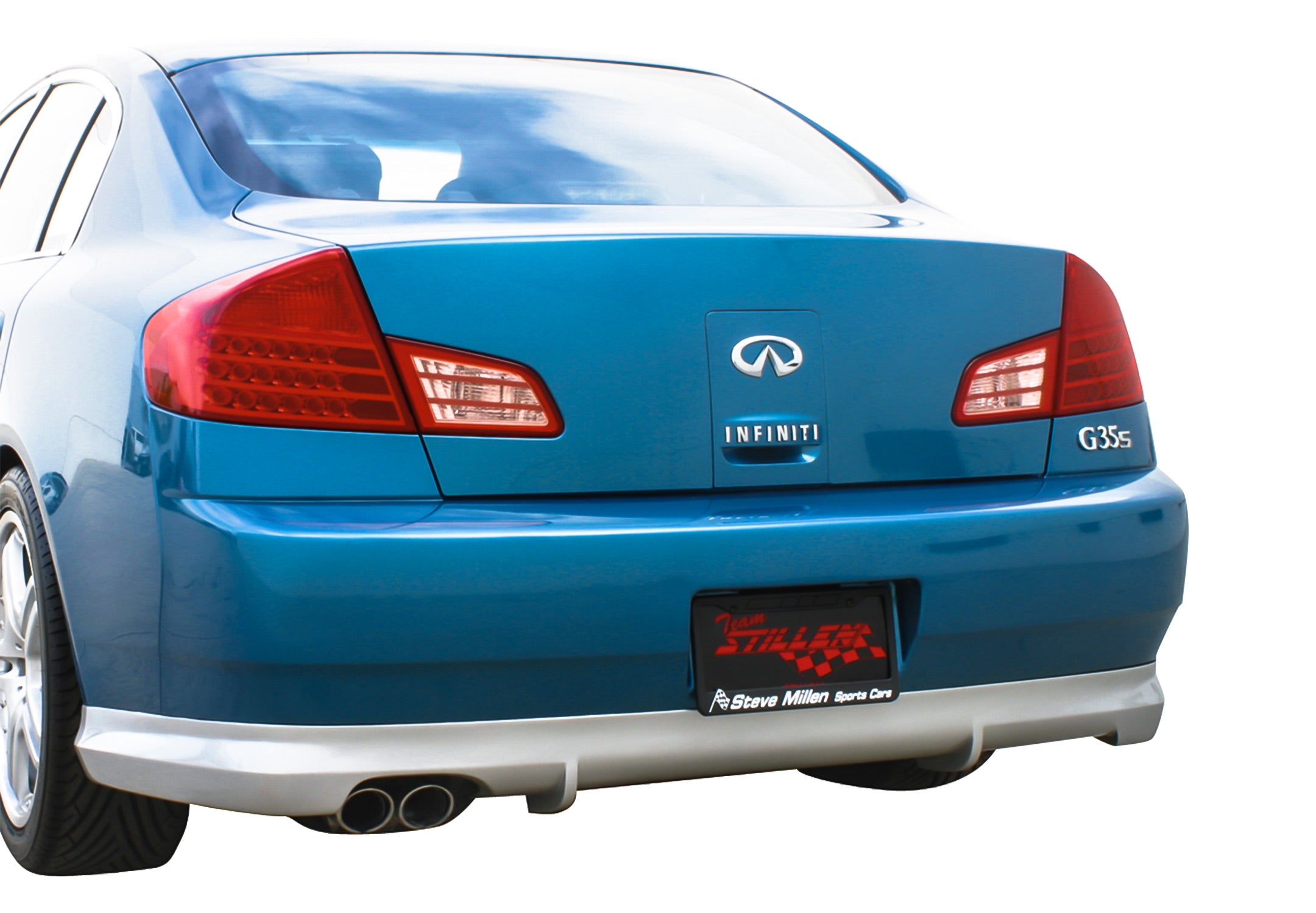 2003-2004 Infiniti G35 Sedan Rear Valance Bumper Cover - OEM Style Replacement Part #103718 - Perfect for Car Restoration & Body Repair