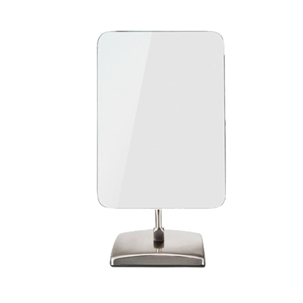 360° Adjustable Gooseneck Makeup Mirror - Portable Folding Vanity Mirror with Stand for Shower, Shaving & Cosmetic Use - Square Design for Home, Travel & Salon