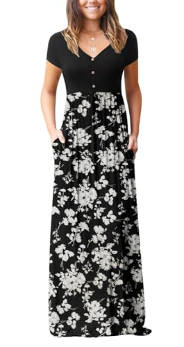 Black White Flower
