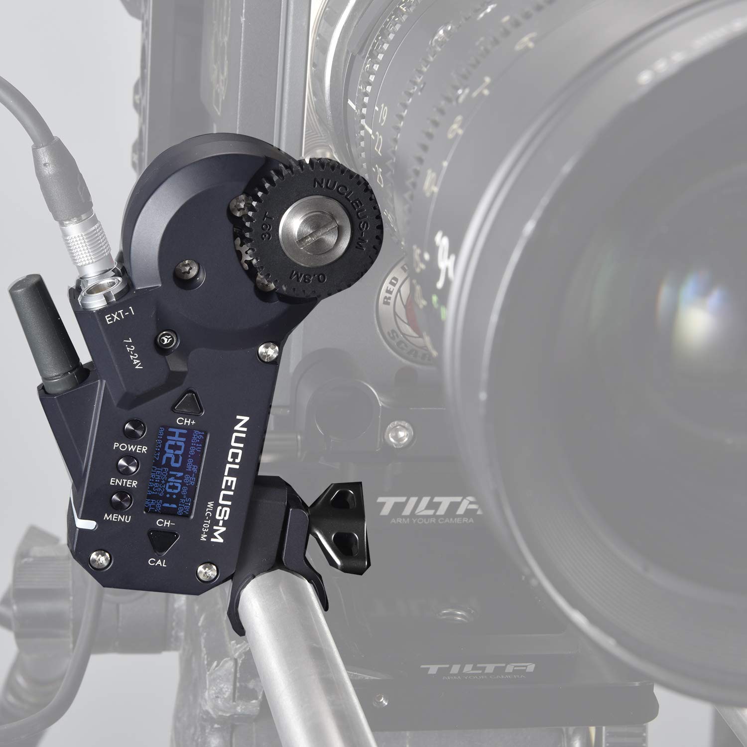 Tilta Nucleus-M Brushless Wireless Follow Focus Motor for DSLR & Mirrorless Cameras - Professional Video Filmmaking & Cinematic Control