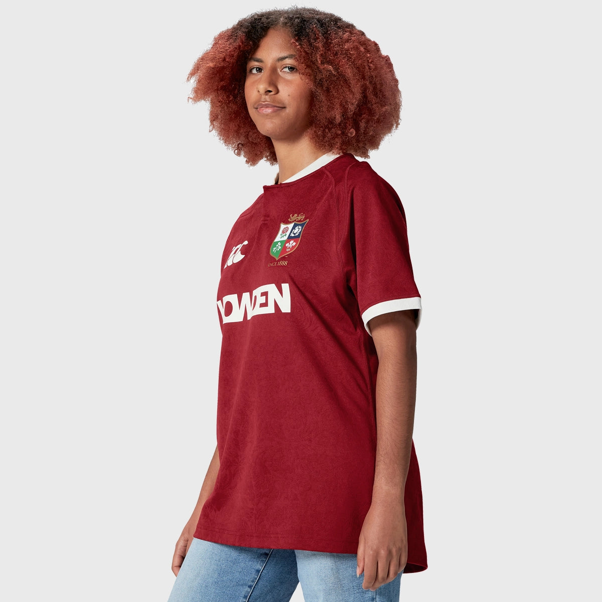 Canterbury British & Irish Lions 2025 Replica Rugby Jersey - Official Licensed Rugby Shirt for Fans & Players - Perfect for Matches, Training & Sports Events