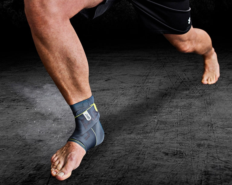 PUSH Sports Ankle Brace - Adjustable Support for Running, Basketball & Injury Recovery - Lightweight Breathable Design for Men & Women