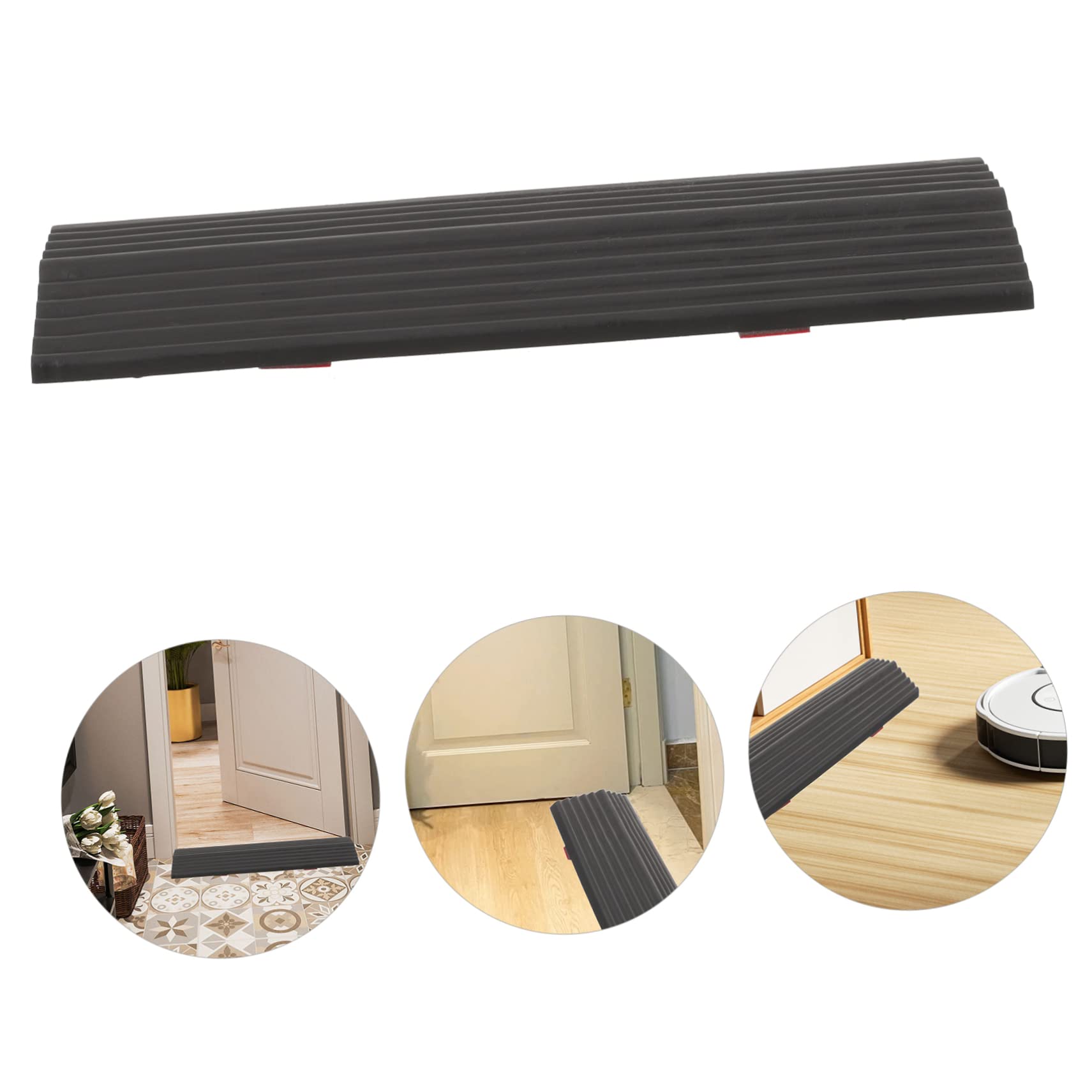 Portable Threshold Ramp for Robot Vacuums - Indoor Slope Mat for Easy Home Access - Durable Entry Ramp for Wheelchairs, Walkers & Mobility Scooters - Perfect for Doorways, Steps & Uneven Surfaces