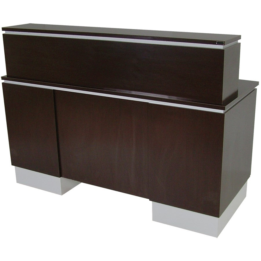 Modern Neo Gamma Reception Desk for Offices & Hotels - Stylish Front Desk for Professional Spaces