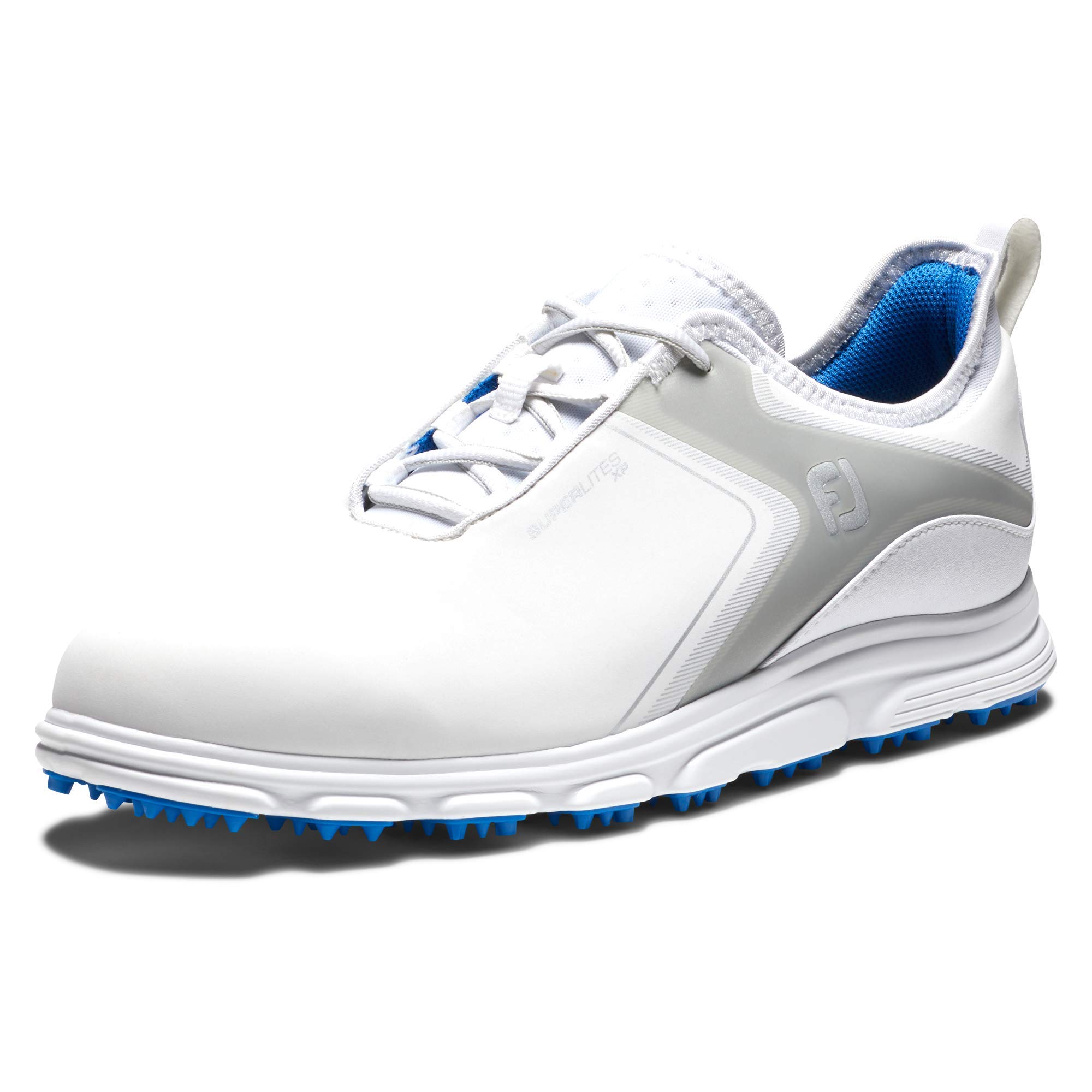 FootJoy Men's Superlites Xp Golf Shoes - Lightweight & Waterproof Spiked Golf Shoes for Men - Perfect for Walking the Course & All-Weather Play