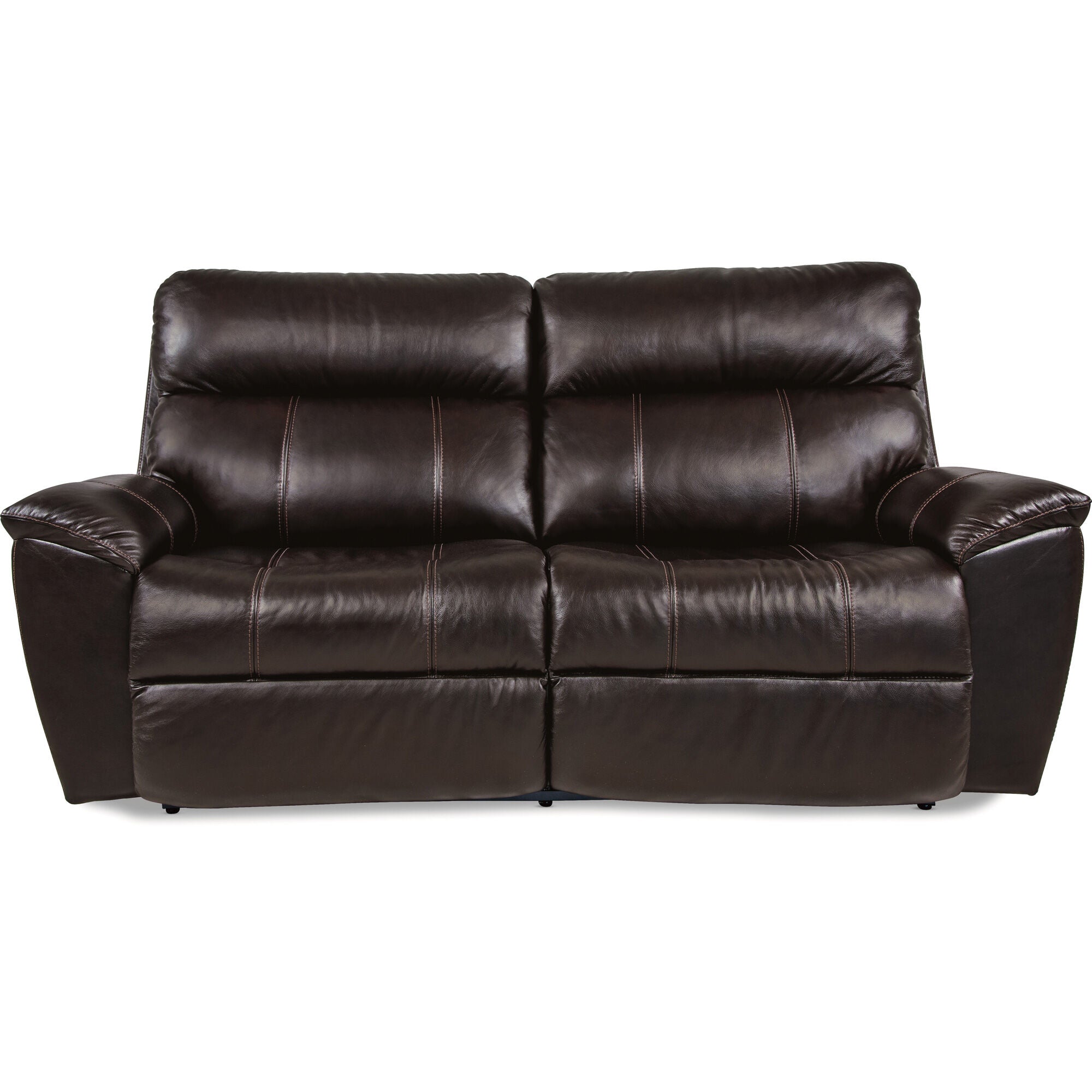 Premium Roman Leather Tri Power Reclining Sofa - 3-Seater Electric Recliner with USB Chargers & Cup Holders - Perfect for Living Room, Home Theater & Family Gatherings