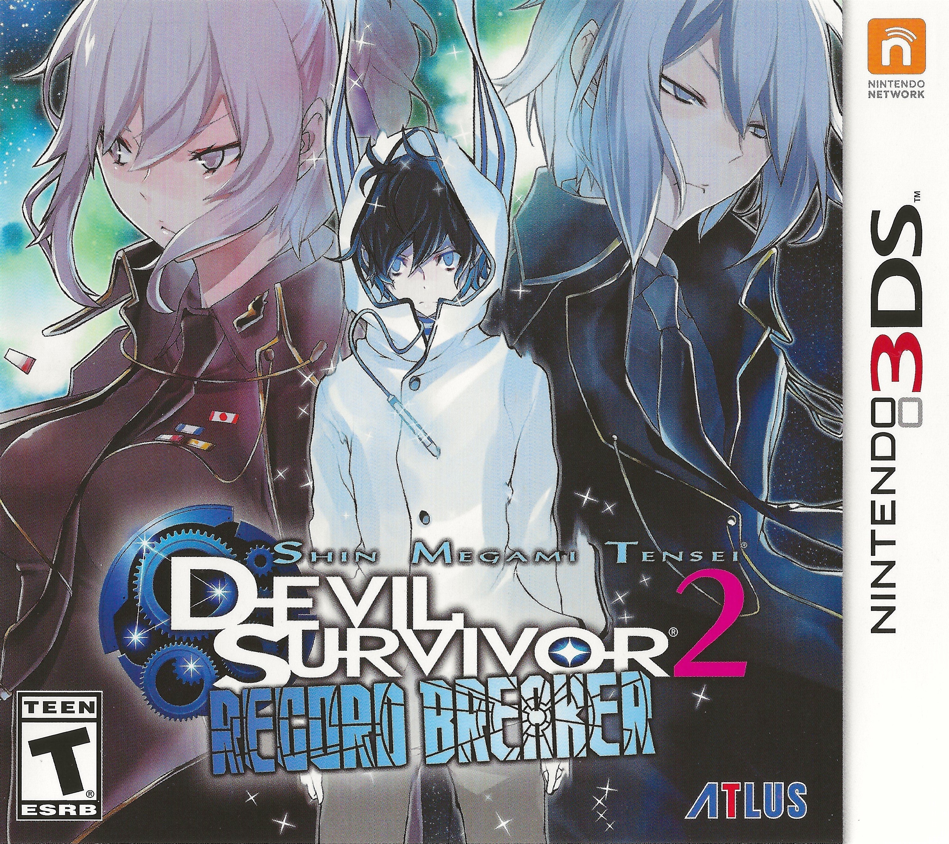 Shin Megami Tensei: Devil Survivor 2 Record Breaker - Nintendo 3DS JRPG Game | Strategic Demon Battles & Story Choices - Perfect for Anime Fans & RPG Gamers