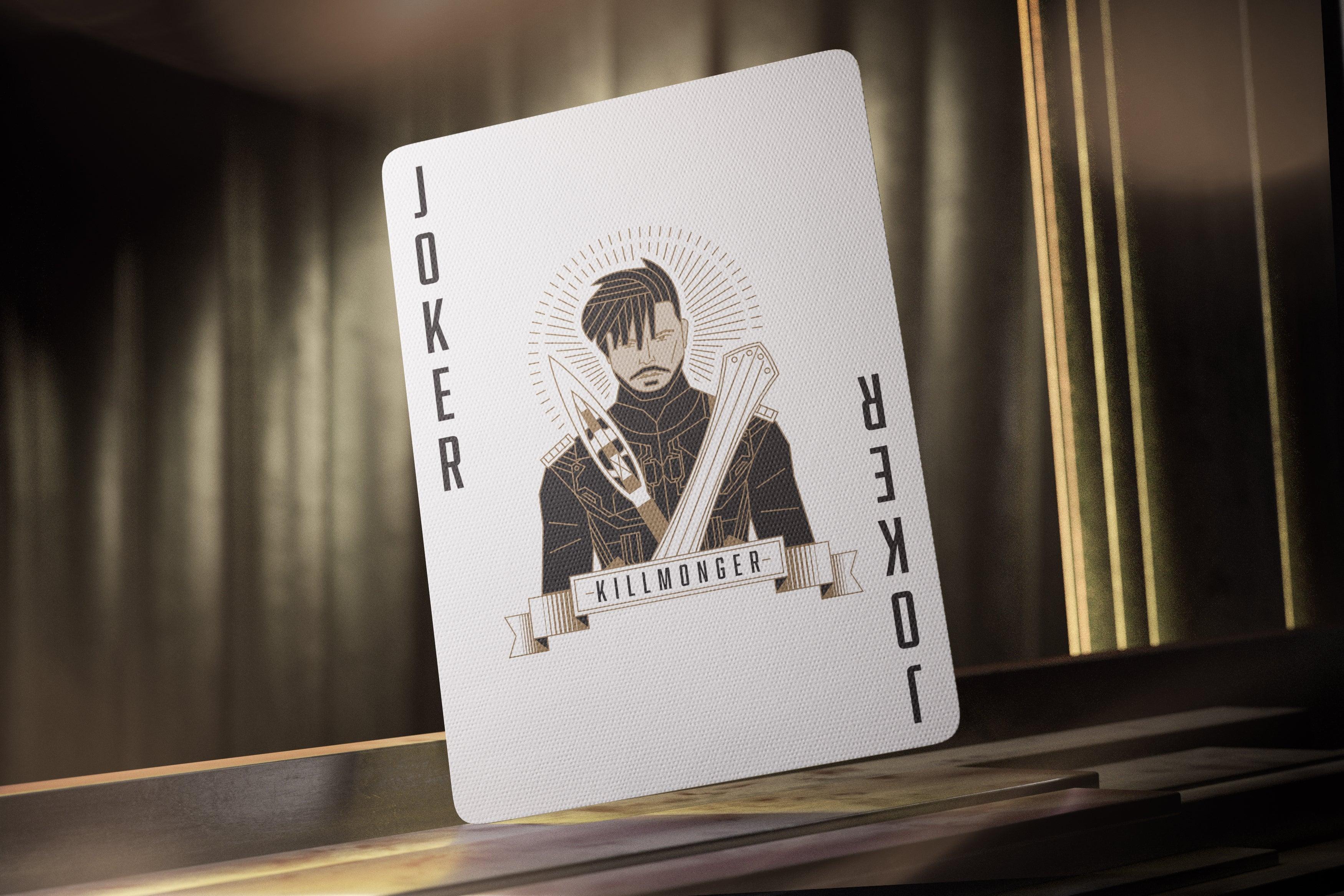 Black Panther Playing Cards - Premium 54 Card Deck for Poker, Magic Tricks & Game Nights - Marvel Superhero Theme Collectible Gift for Fans
