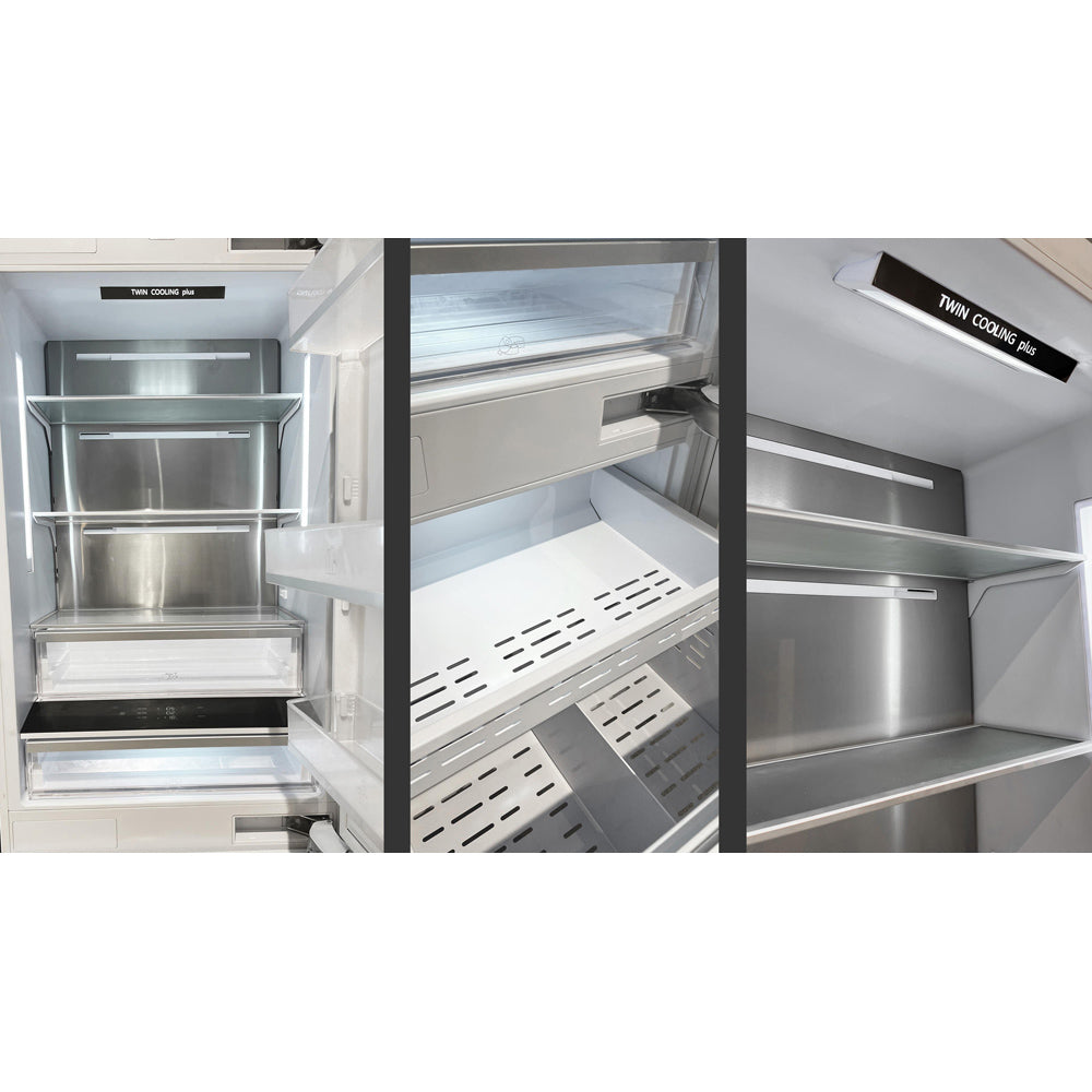 Fulgor Milano 30-inch 16 cu. ft. Counter Depth Panel Ready Built-In Refrigerator (FM4BM30FBI) - Premium Kitchen Appliance for Modern Homes & Restaurants