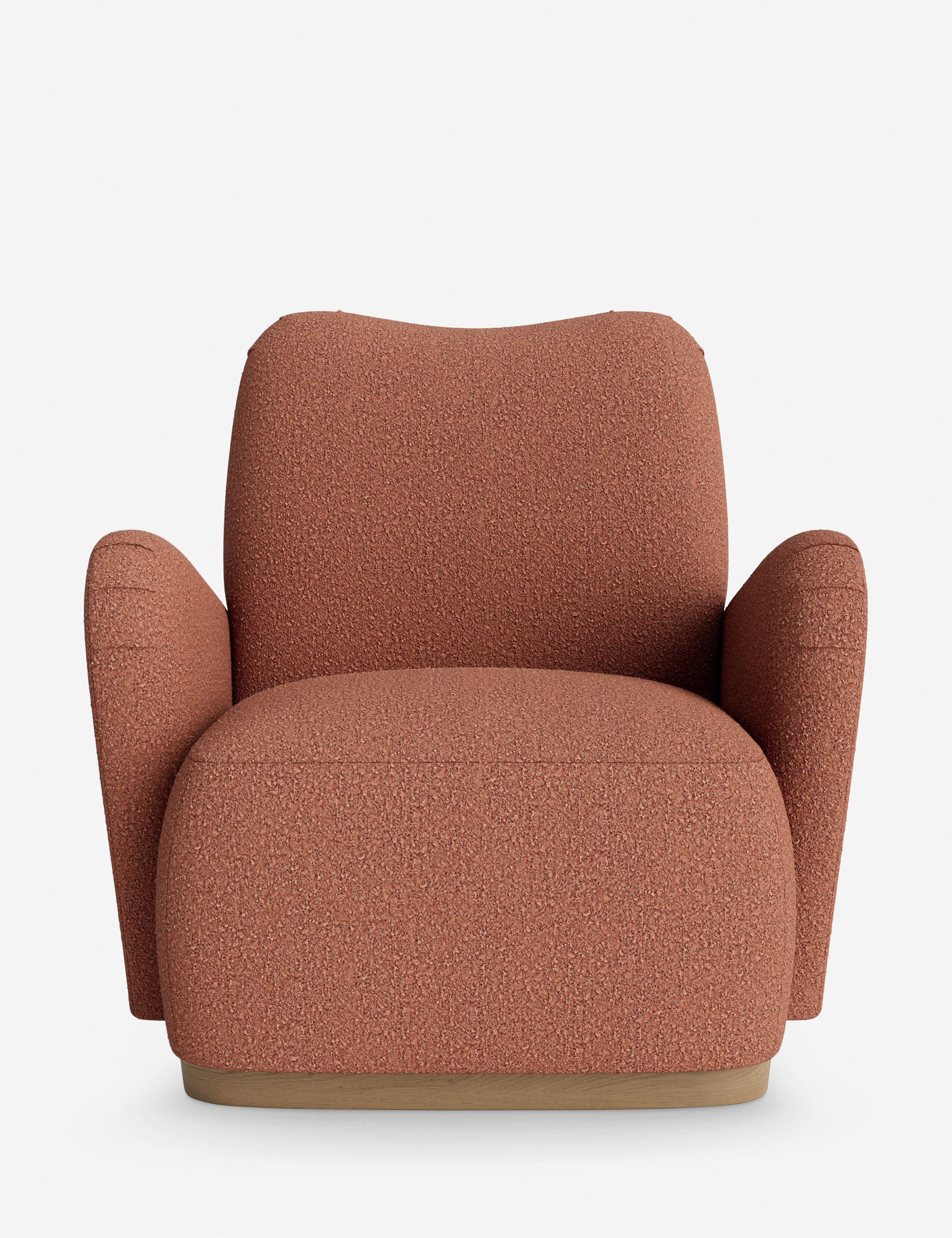 Modern Bei Accent Chair by DISC Interiors - Mid-Century Inspired Upholstered Lounge Chair for Living Room, Bedroom & Office - Perfect for Reading Nook, Home Decor & Relaxation