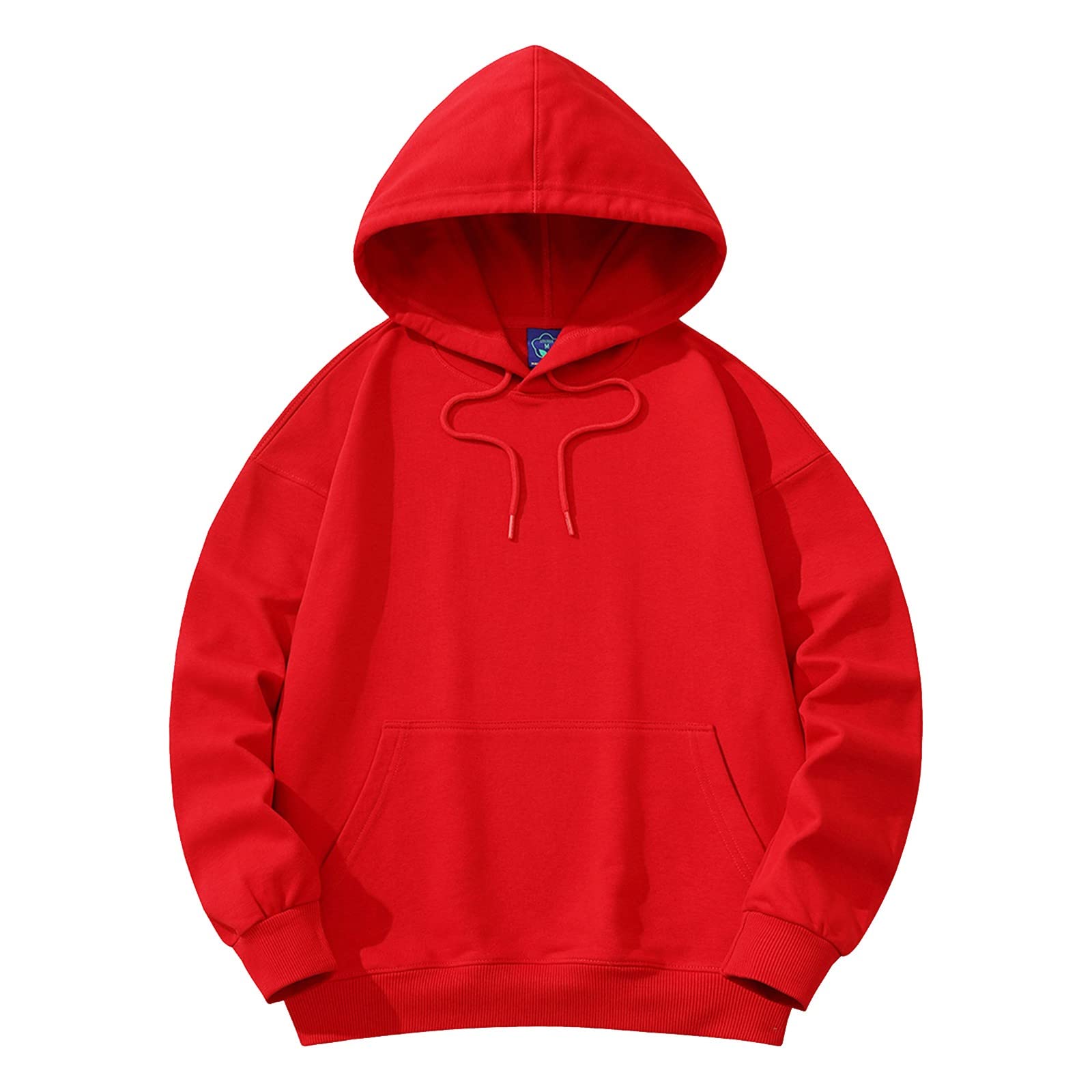 Men's Hooded Pullover Hoodie - Soft & Comfortable Cotton Sweatshirt for Casual Wear, Gym, and Outdoor Activities