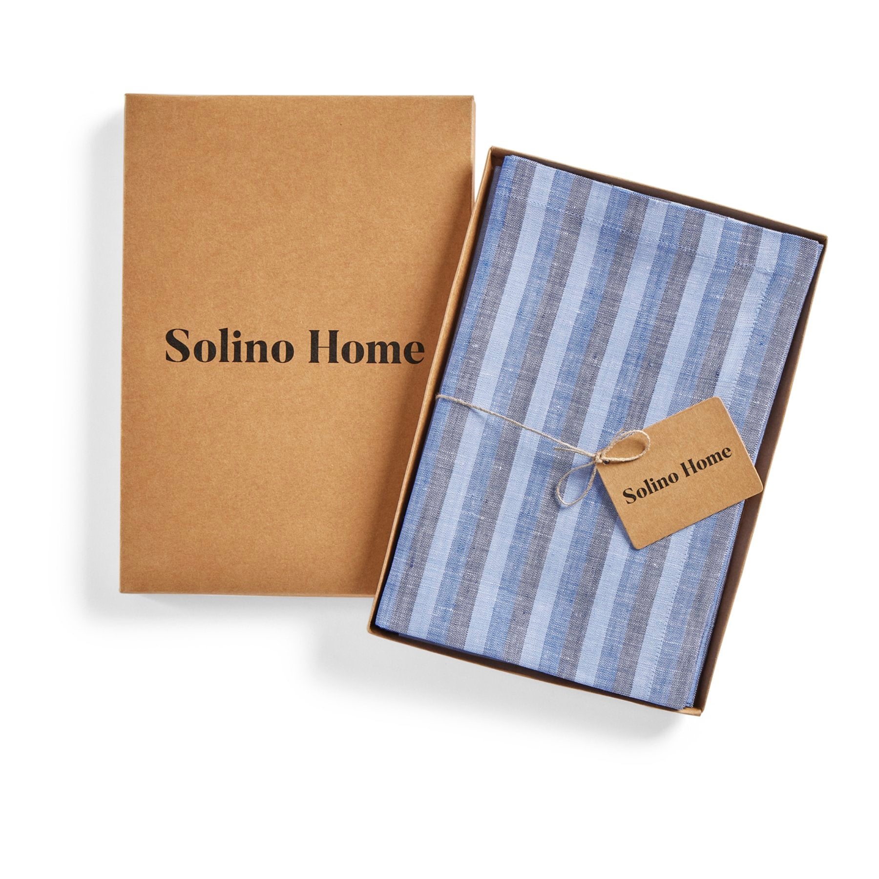 Premium Bistro Stripe Napkins - 100% Cotton, 20-Pack - Perfect for Dinner Parties, Weddings & Restaurants
