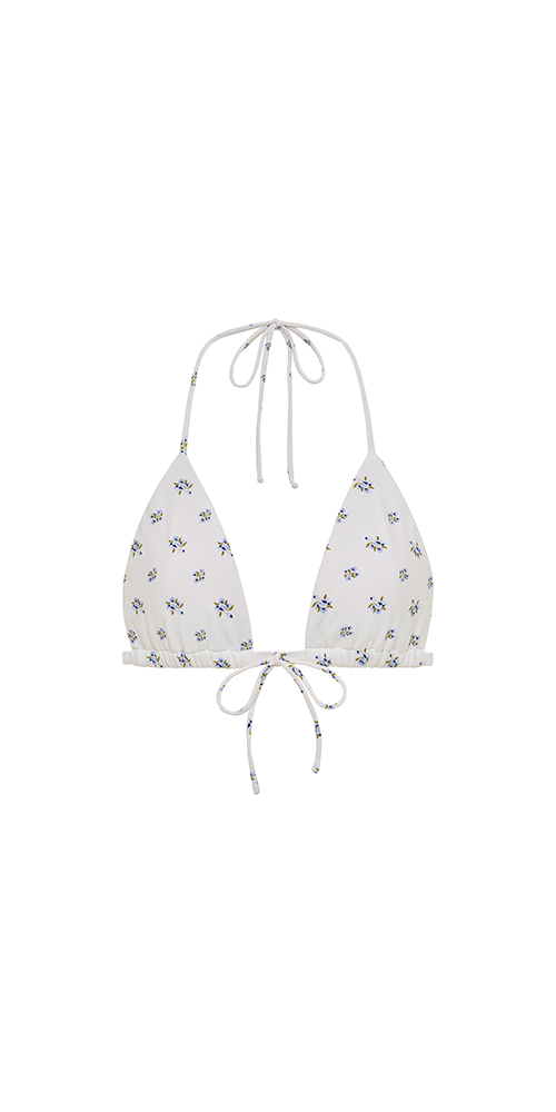 Emma Bikini Top - Floral Print Swimwear for Women | Perfect for Beach Vacations, Pool Parties & Summer Getaways