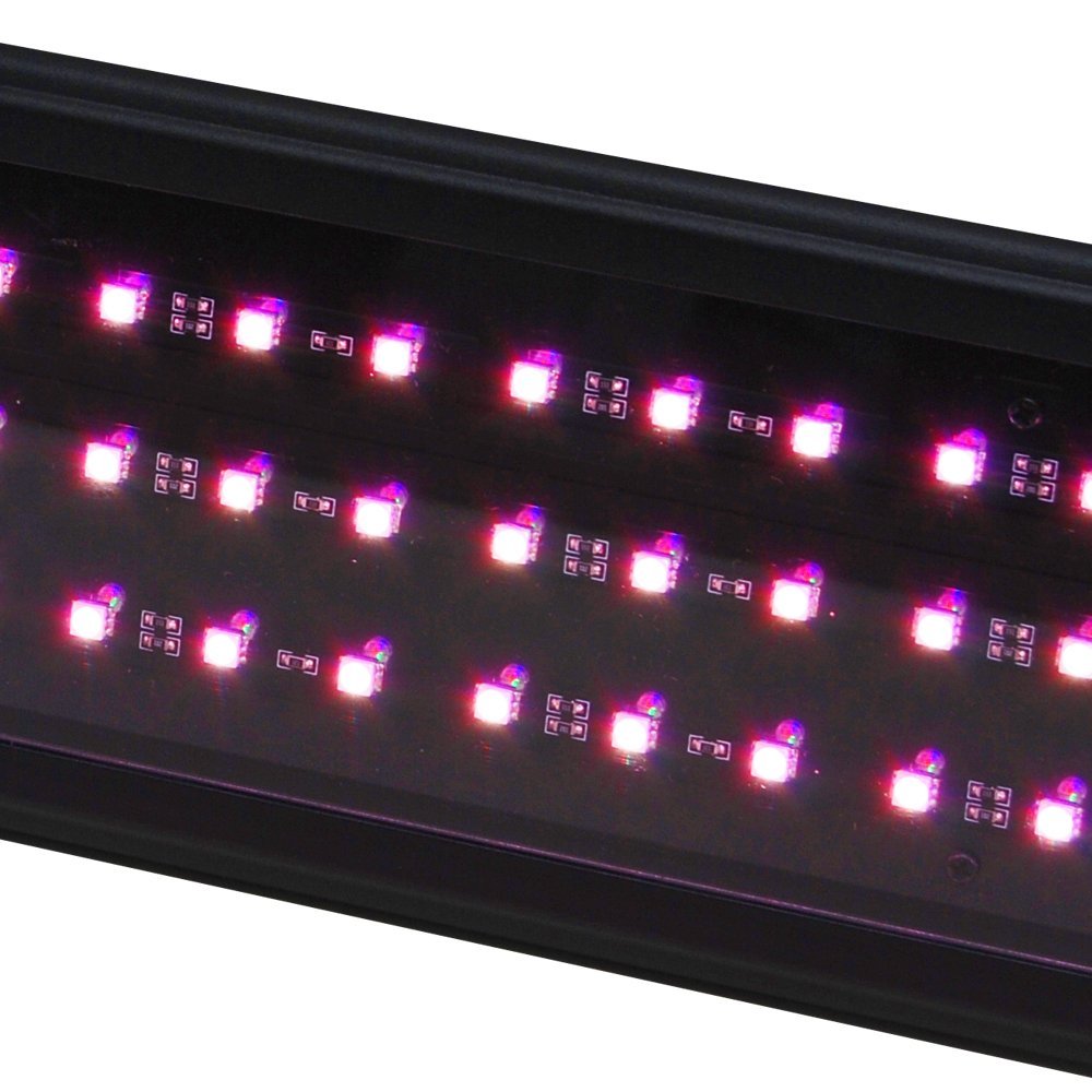 BeamsWork LED Aquarium Light for Freshwater Plants - Full Spectrum RGB with Roseate Pink Chip - Perfect for Planted Tanks, Aquascaping & Fish Tank Decorations