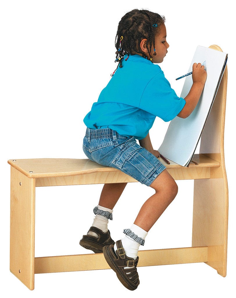 Jonti Craft ART HORSE STAND - Adjustable Wooden Art Easel for Kids & Adults - Perfect for Painting, Drawing & Classroom Art Projects